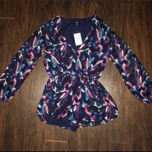 Nordstrom floral print romper!